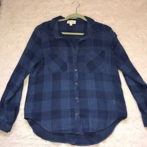 Cloth and stone linen button down shirt